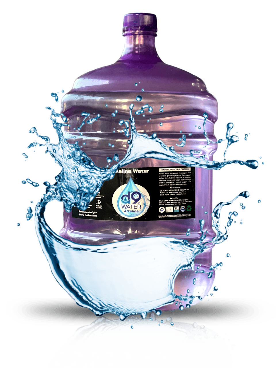 Boost your health with D9 alkaline water 20 litre jars. Enjoy 9+ pH hydration at unbeatable prices. Perfect for home, work, or active living.