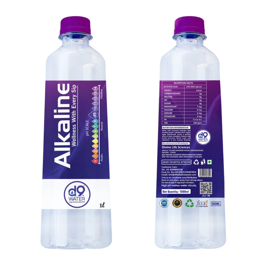 Find the best price for 1L alkaline water bottles in India. Explore D9 Alkaline Water for top-quality hydration at affordable rates. Order now!