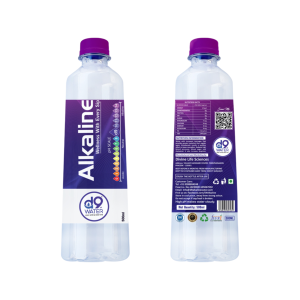 Affordable Alkaline Water 500ml Price in India | D9 Alkaline